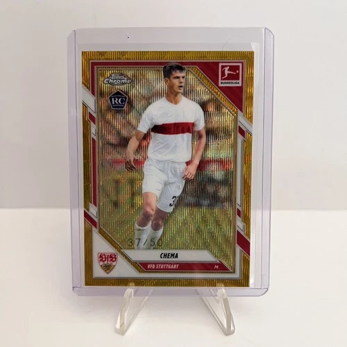 Chema Andres 2025 Topps Chrome Bundesliga Gold /50