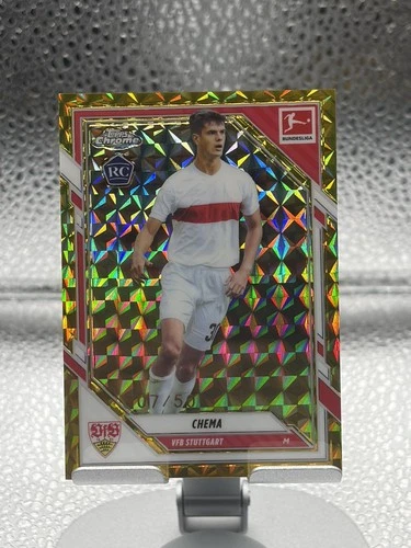 Chema Andres 2025 Topps Chrome Gold /50