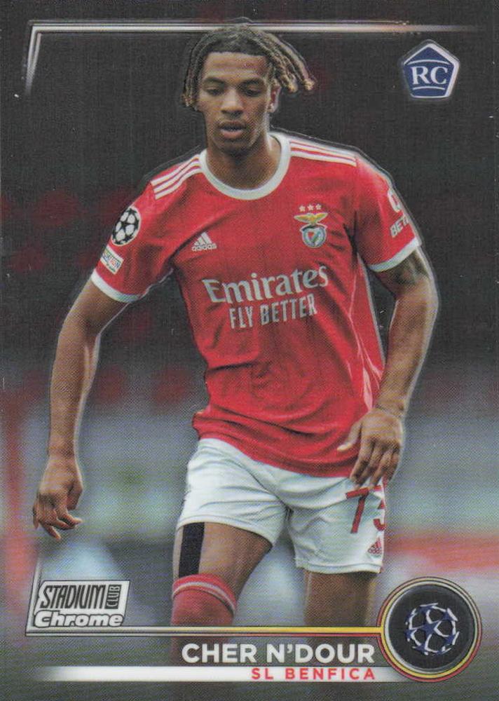 Cher N'dour 2022 Topps Stadium Club Chrome UEFA 63