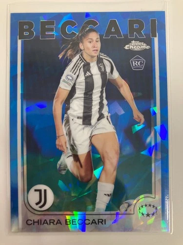 Chiara Beccari 2024 Topps UWCL Chrome Sapphire