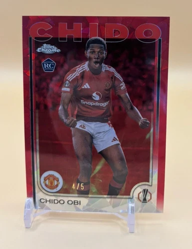 Chido Obi 2024 Topps Chrome Sapphire /5