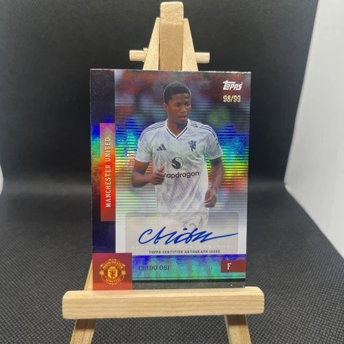 Chido Obi-Martin 2025 Topps Manchester United 2025/26 Team Set /99