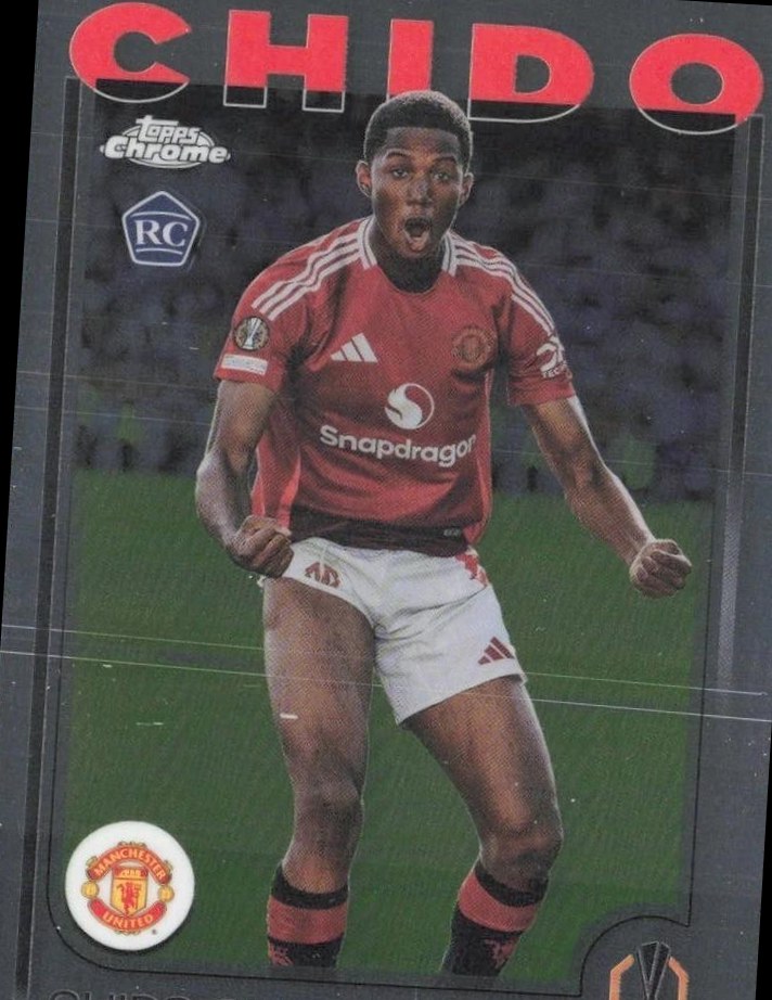 Chido Obi 2024 Topps Chrome UEFA Club Competitions