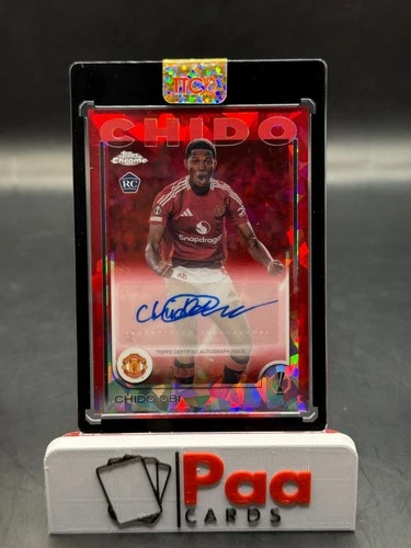Chido Obi 2024 Topps UCC Chrome Sapphire /5