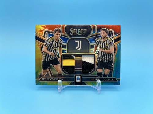 Chiesa / Locatelli 2023 Panini Select Tie Dye /25