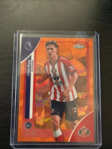 Chris Rigg 2026 Topps Chrome Premier League Sapphire Edition /25