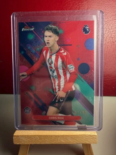 Chris Rigg 2026 Topps Premier League Finest Red Refractor /10