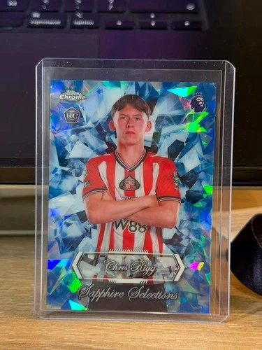 Chris Rigg 2025 Topps Premier League Sapphire Sapphire /25