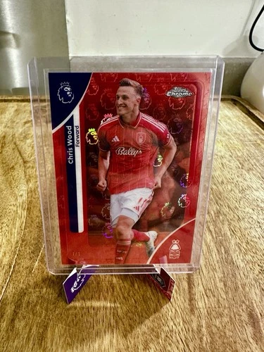 Chris Wood 2026 Topps Chrome Logofractor 1/1