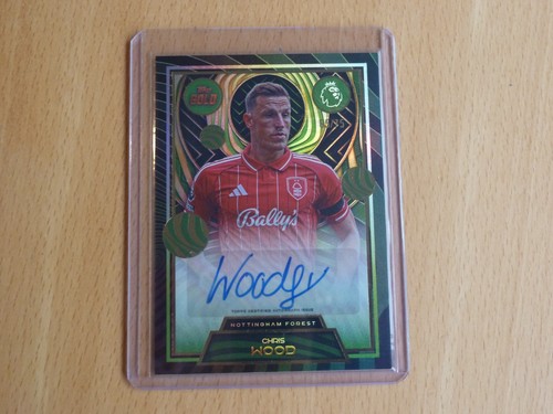 Chris Wood 2025 Topps Gold Premier League Gold /75