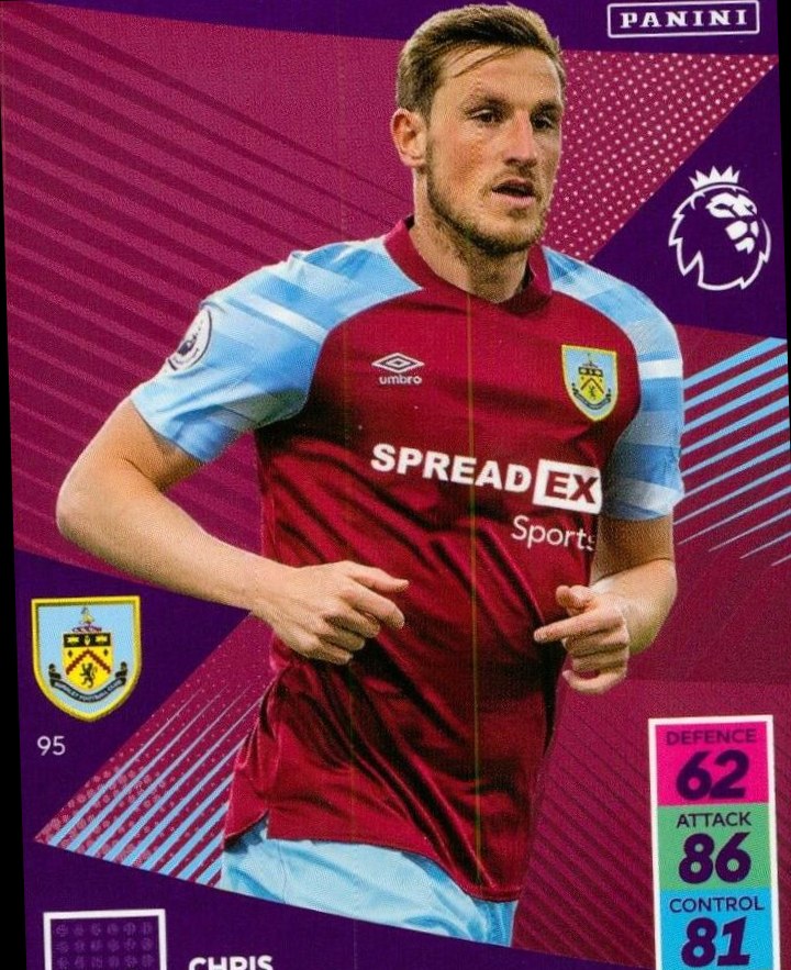 Chris Wood 2021 Panini Adrenalyn XL Premier League