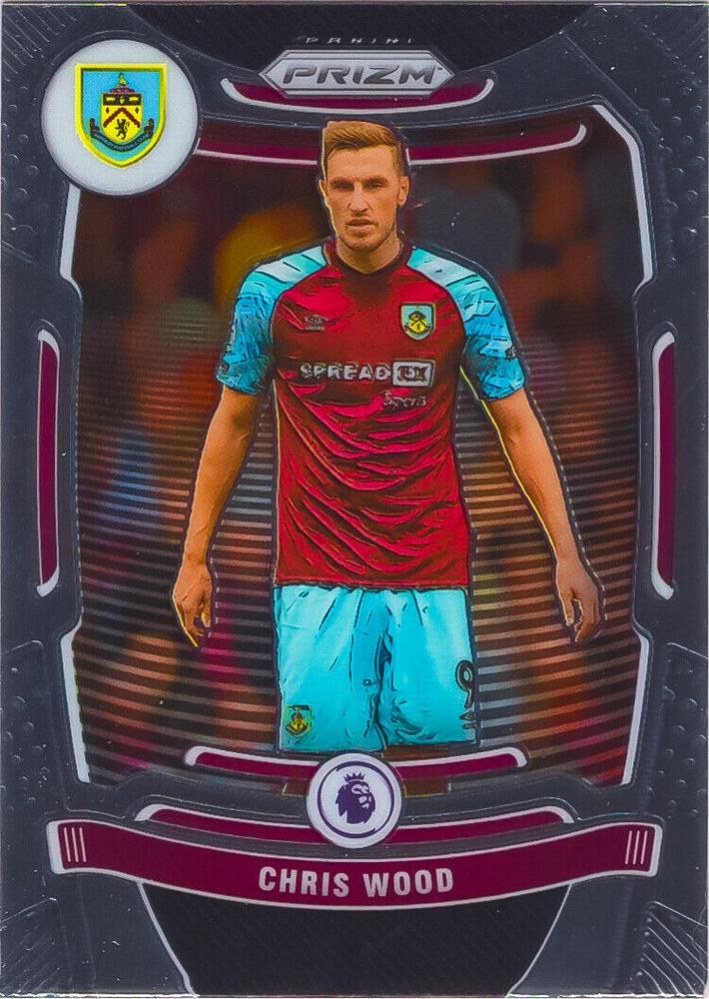 Chris Wood 2021 Panini Prizm Premier League 14