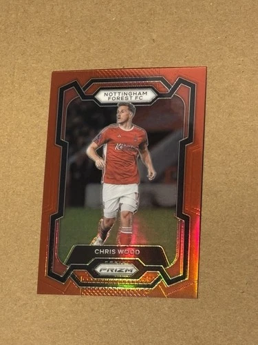 Chris Wood 2023 Panini Prizm Premier League Red /199