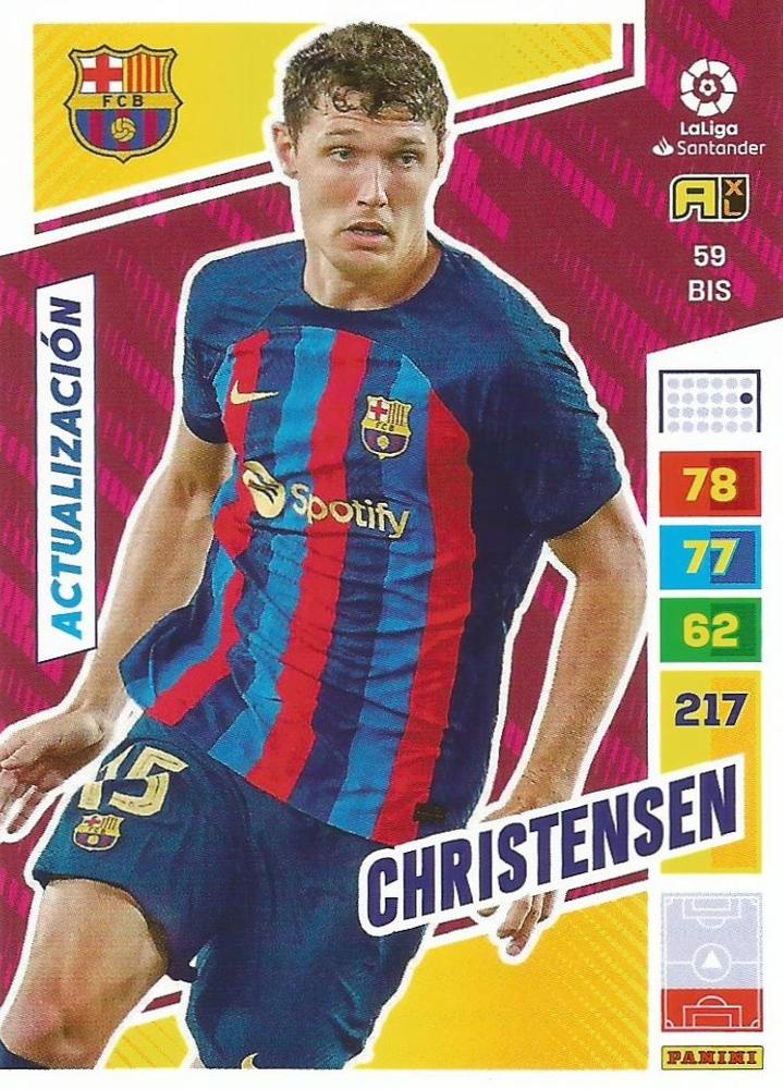 Christensen 2022 Panini Adrenalyn XL La Liga