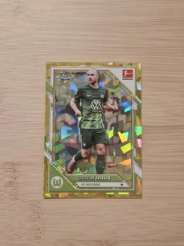Christian Eriksen 2025 Topps Chrome Sapphire /75