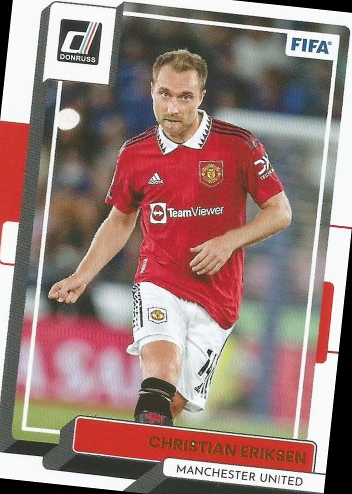 Christian Eriksen 2022 Panini Donruss Soccer 164
