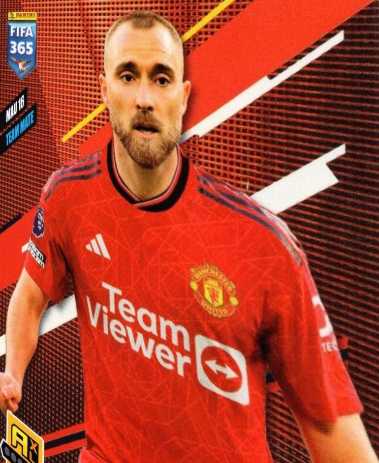 Christian Eriksen 2024 Panini Adrenalyn XL FIFA 365