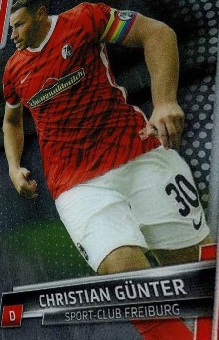 Christian Günter 2021 Topps Chrome Bundesliga 40