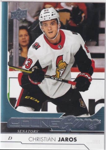 Christian Jaros 2018 Panini Upper Deck Series 2