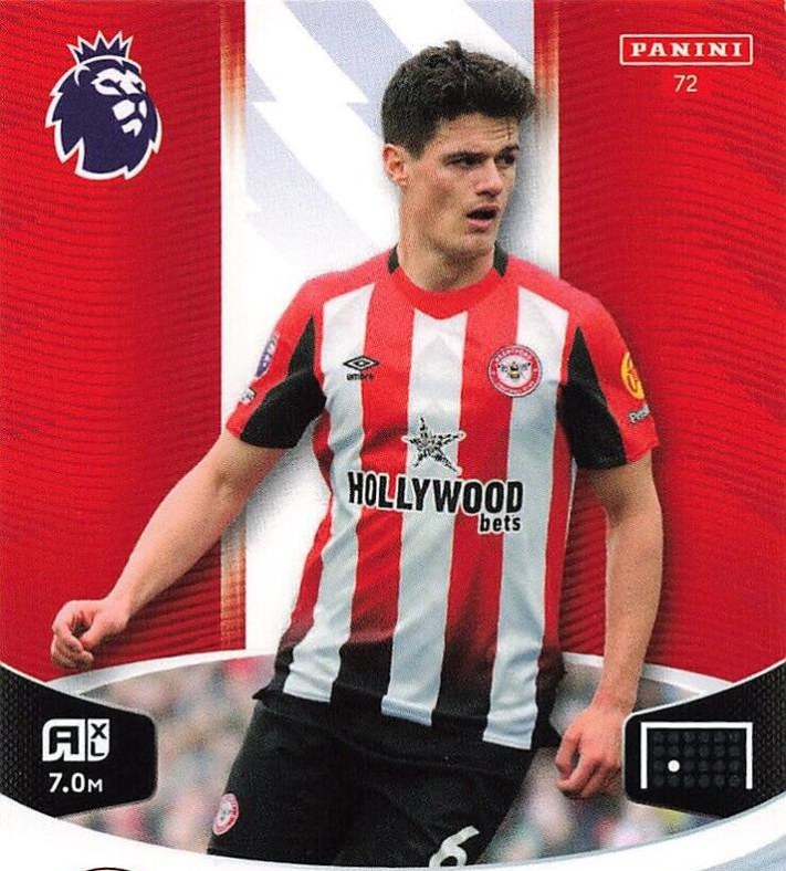 Christian Norgaard 2024 Panini Adrenalyn XL Premier League