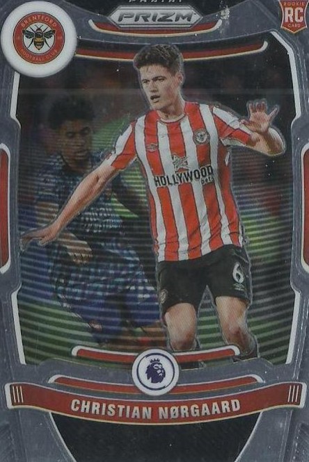Christian Norgaard 2021 Panini Prizm Premier League 13