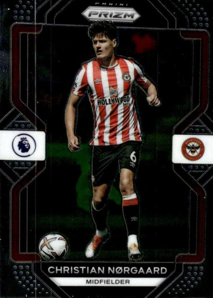 Christian Norgaard 2022 Panini Prizm Premier League 36