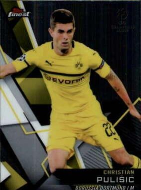 Christian Pulišić 2018 Topps Finest UEFA 90