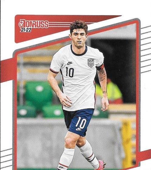 Christian Pulisic 2021 Panini Donruss Soccer 6