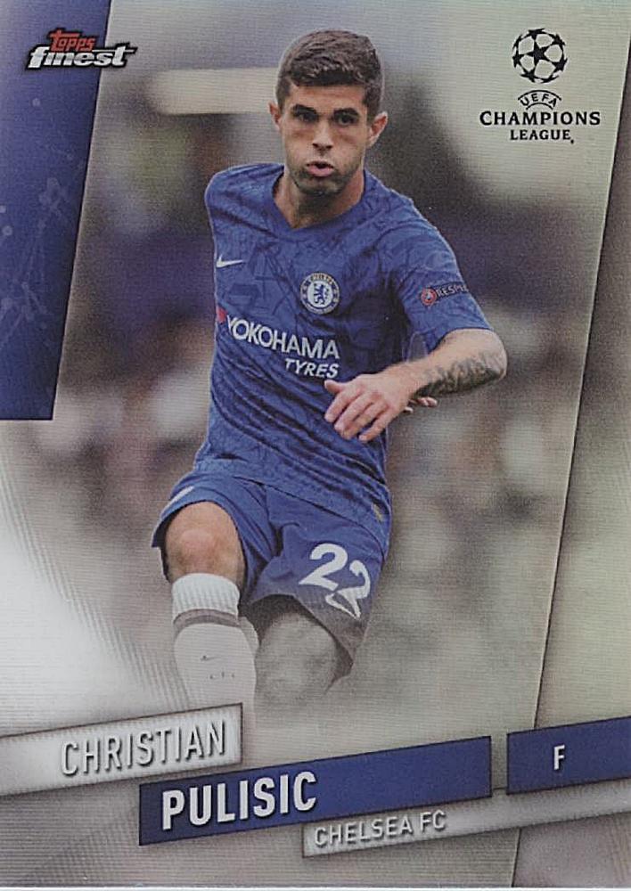 Christian Pulisic 2019 Topps Finest UEFA 95