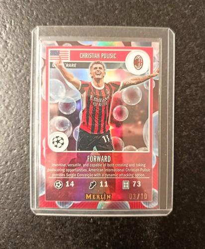 Christian Pulisic 2024 Topps Merlin Chrome /10