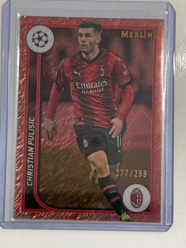 Christian Pulisic 2024 Topps Merlin Chrome Parallel /299