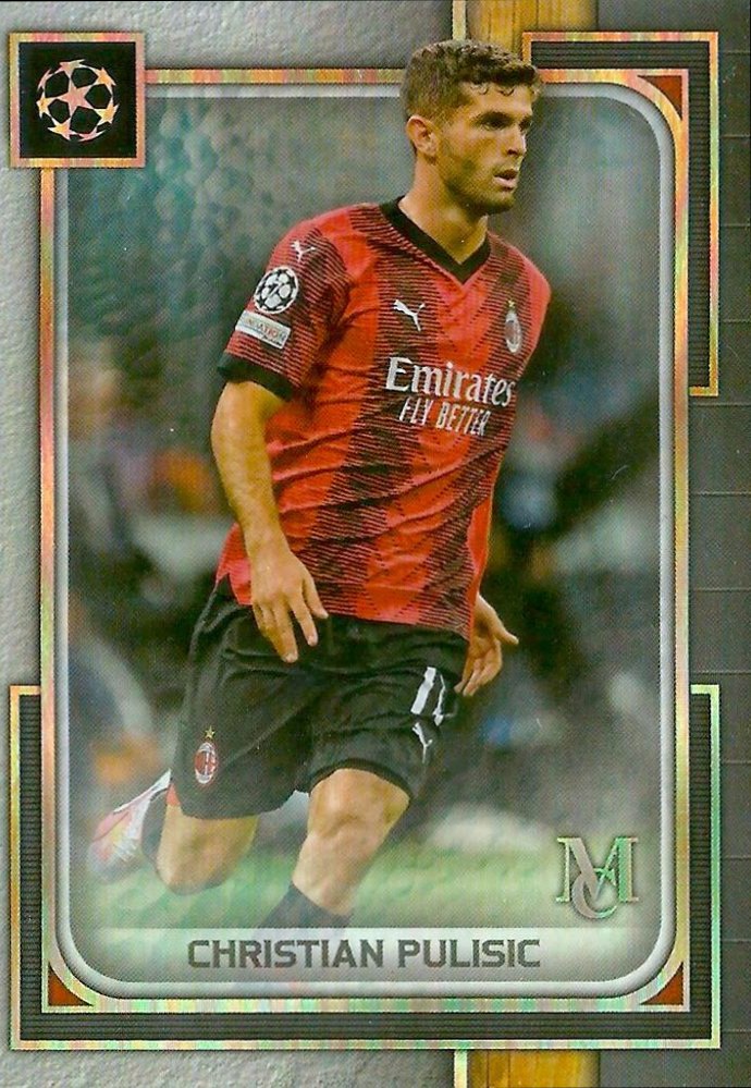 Christian Pulisic 2023 Topps Museum Emerald /1