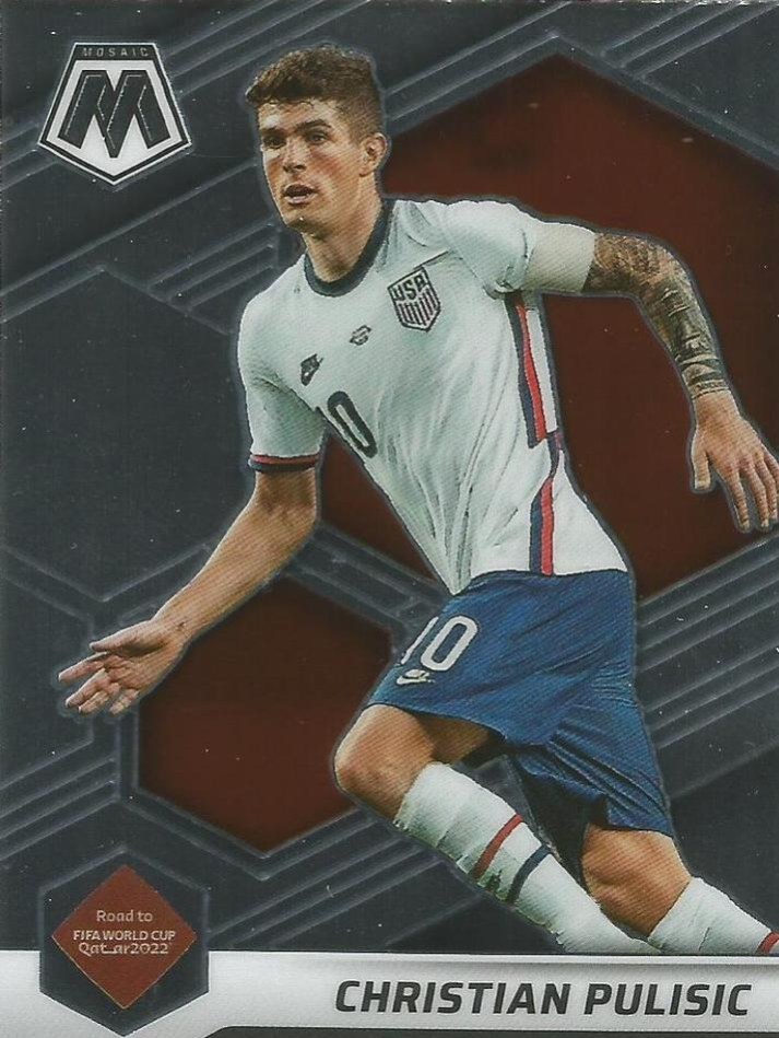 Christian Pulisic 2021 Panini Mosaic Road to FIFA World Cup