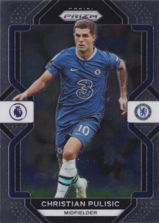 Christian Pulisic 2022 Panini Prizm Premier League 10