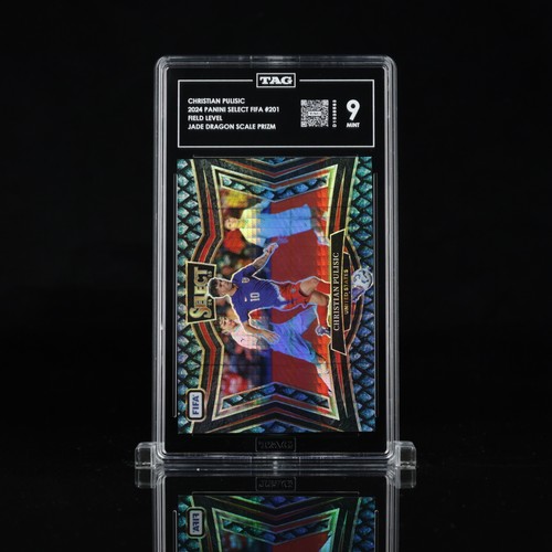 Christian Pulisic 2024 Panini Select Jade Dragon Scale /28