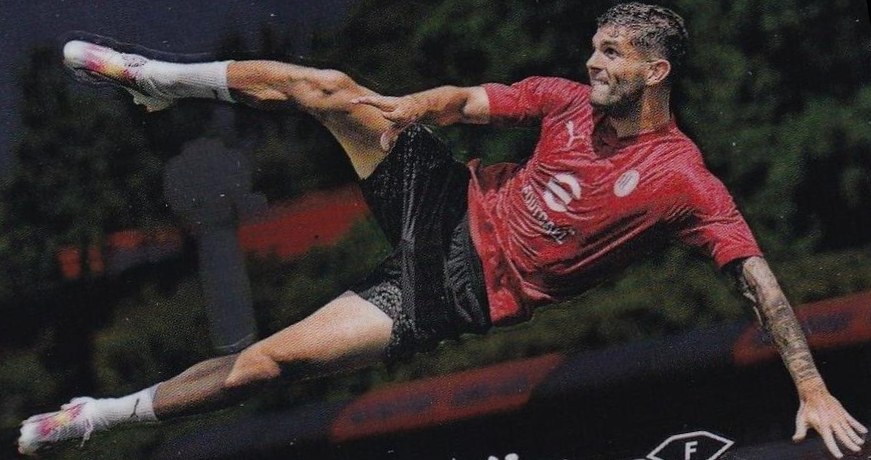 Christian Pulisic 2023 Topps Stadium Club Chrome UEFA Champions League