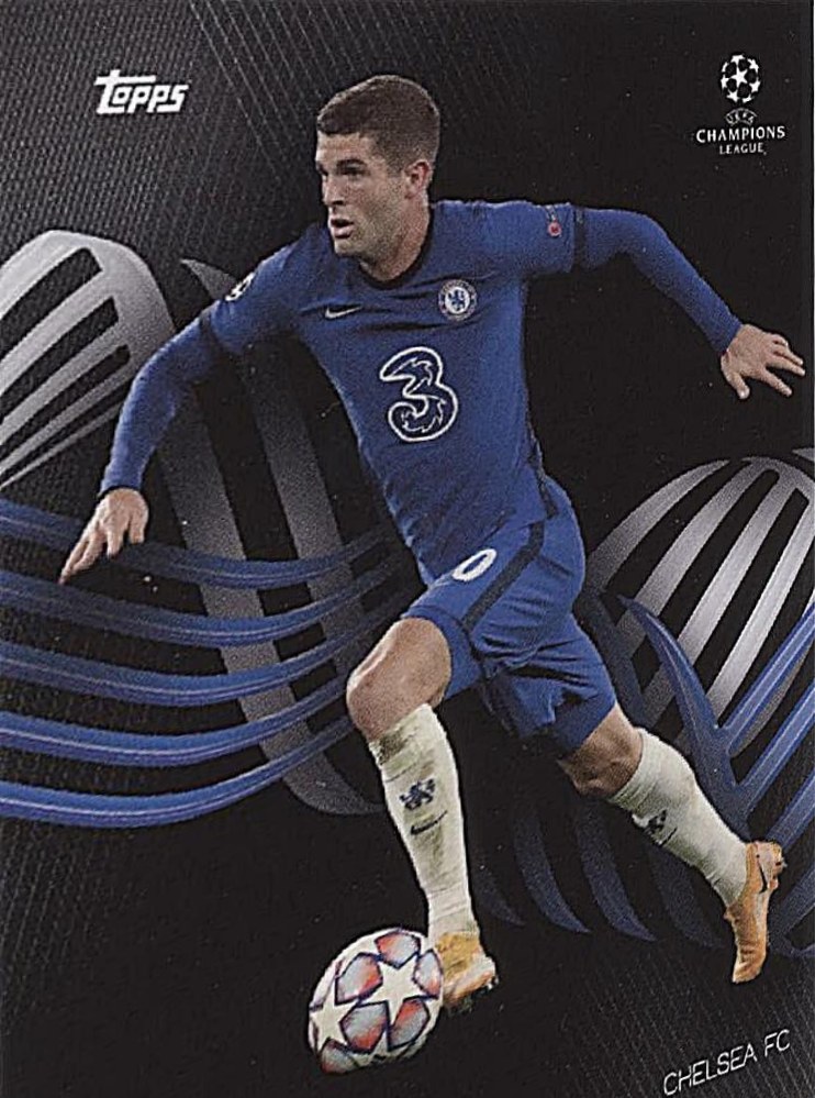 Christian Pulisic 2021 Topps Knockout UEFA Champions League