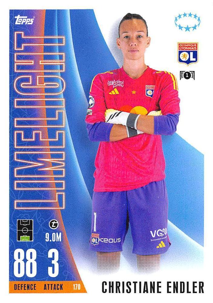 Christiane Endler 2023 Topps Match Attax UEFA Club Competitions Extra