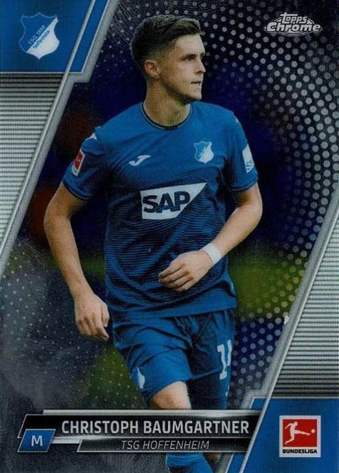 Christoph Baumgartner 2021 Topps Chrome Bundesliga 51