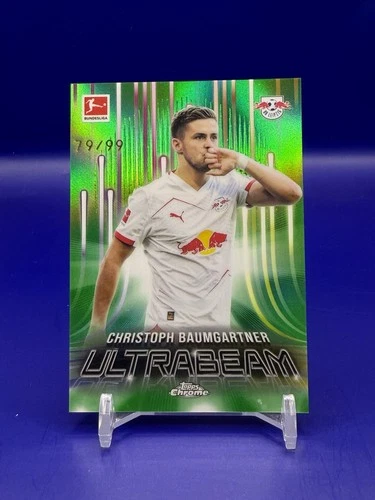 Christoph Baumgartner 2025 Topps Chrome Bundesliga Green /99