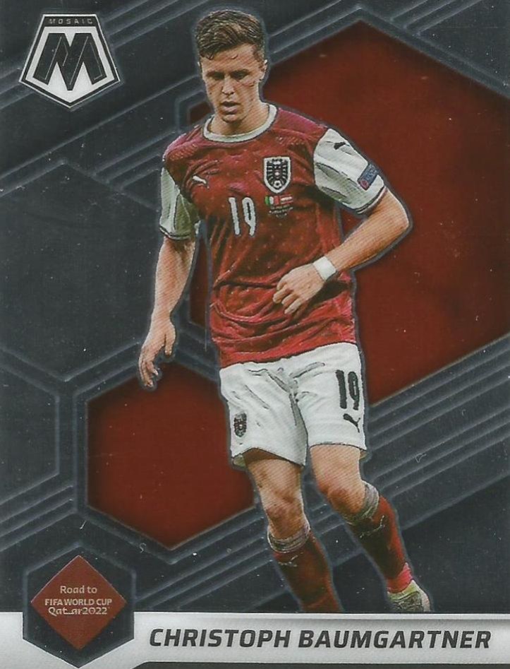 Christoph Baumgartner 2021 Panini Mosaic Road to FIFA World Cup