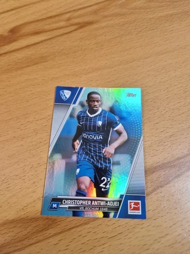 Christopher Antwi-Adjei 2021 Topps Bundesliga Flagship Aqua /199