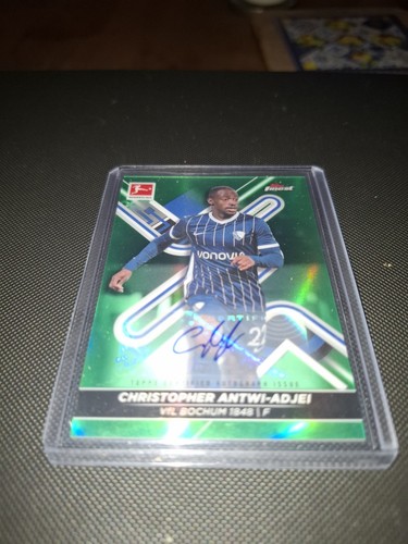 Christopher Antwi-Adjei 2021 Topps Finest Green /50