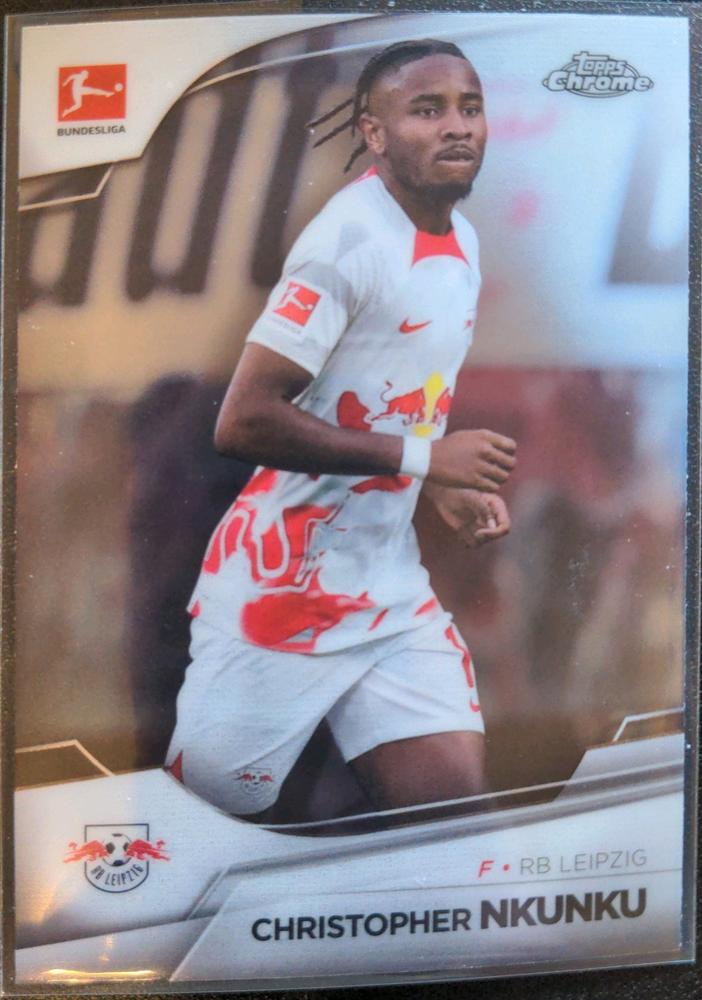 Christopher Nkunku 2022 Topps Chrome Bundesliga 58