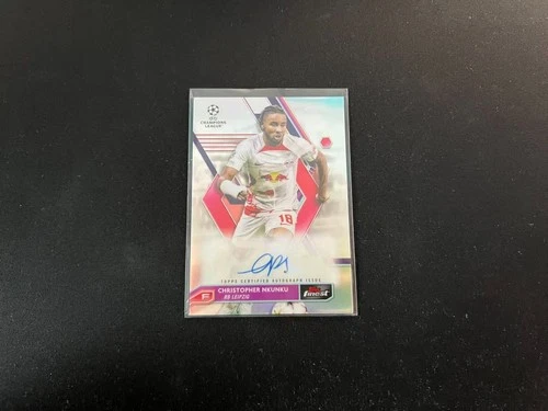 Christopher Nkunku 2023 Topps Finest Silver
