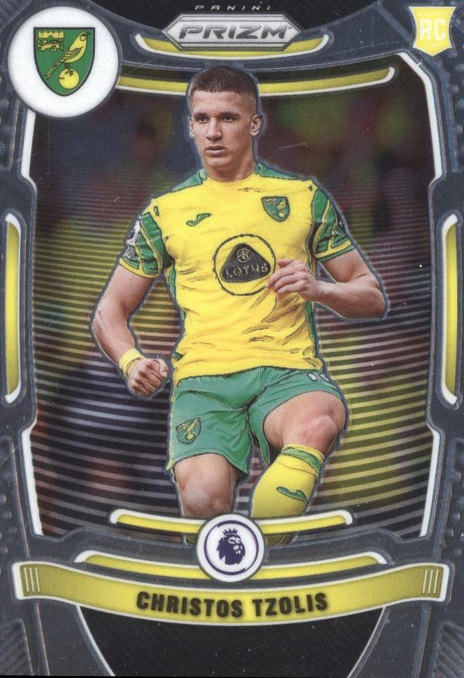 Christos Tzolis 2021 Panini Prizm Premier League 173