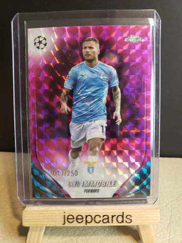 Ciro Immobile 2023 Topps Chrome Pink Geometric /250