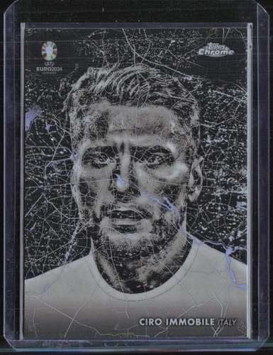 Ciro Immobile 2024 Topps Chrome UEFA Euro