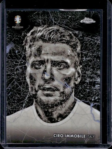 Ciro Immobile 2023 Topps Chrome UEFA Euro #BN-20