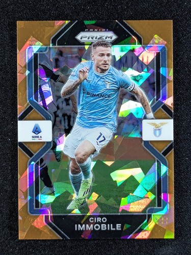 Ciro Immobile 2022 Panini Chronicles Orange Ice Prizm /23